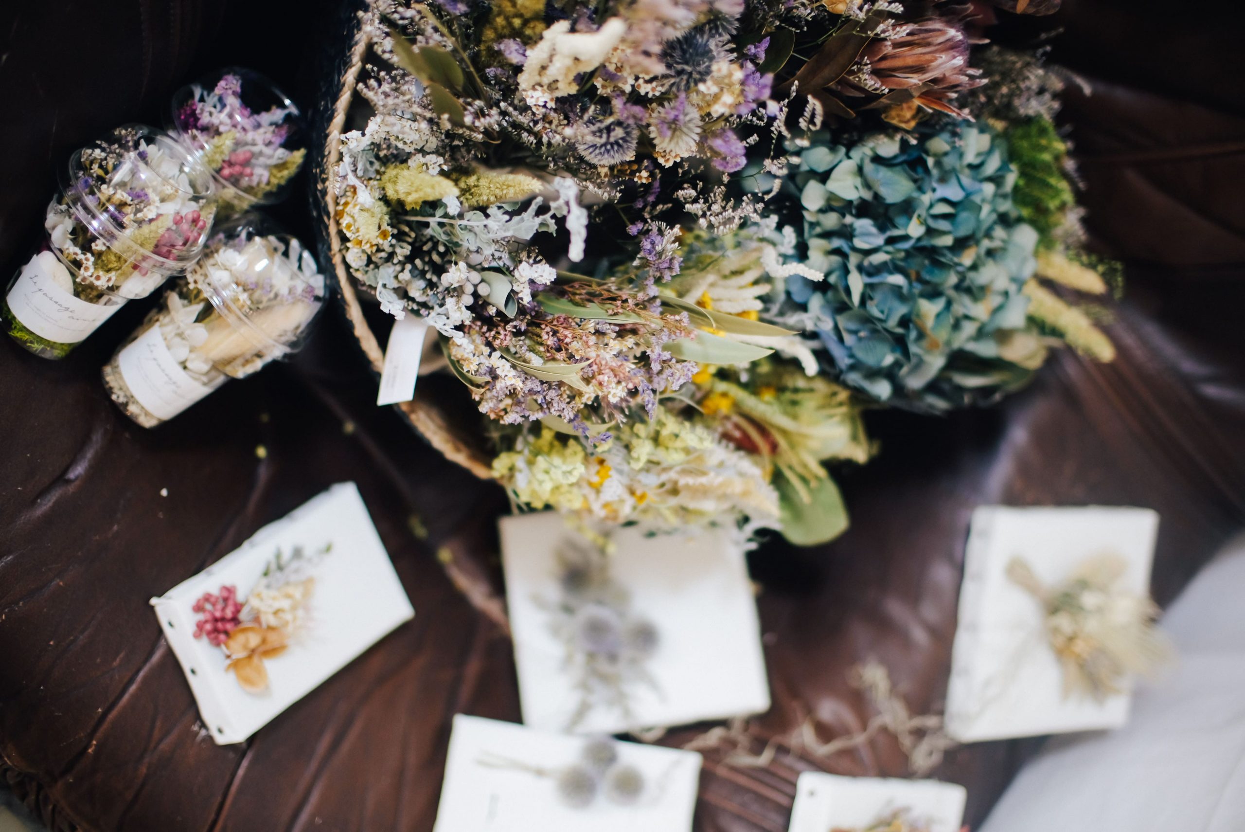 広島の花屋ル・パサージュ・エメのドライフラワー商品