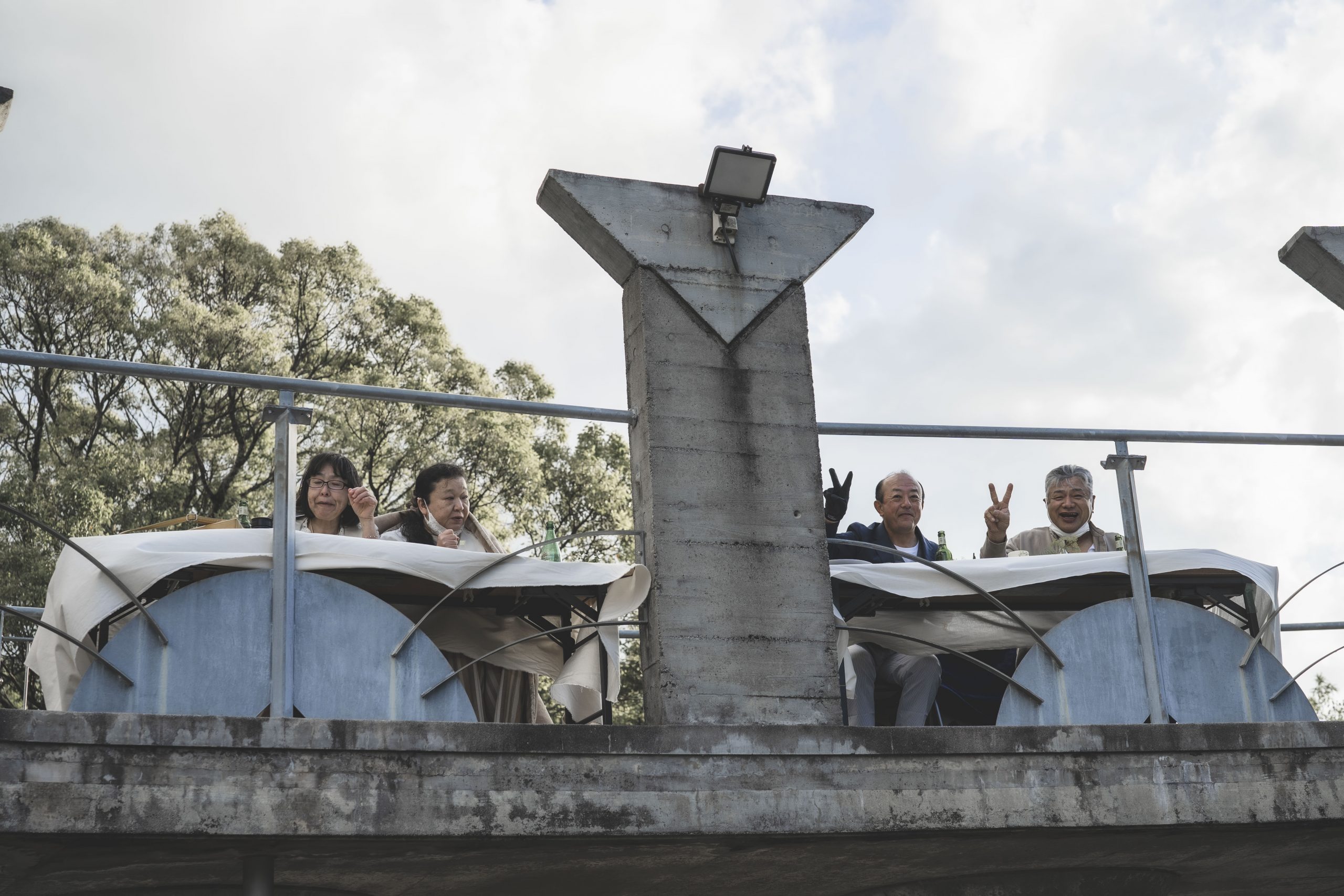 アウトドアウェディングでの親族ゲスト