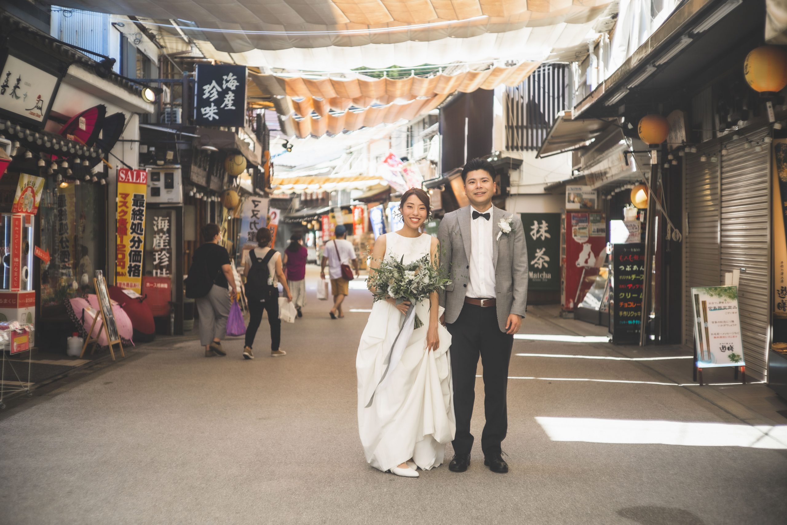 広島宮島でのフォトウェディング