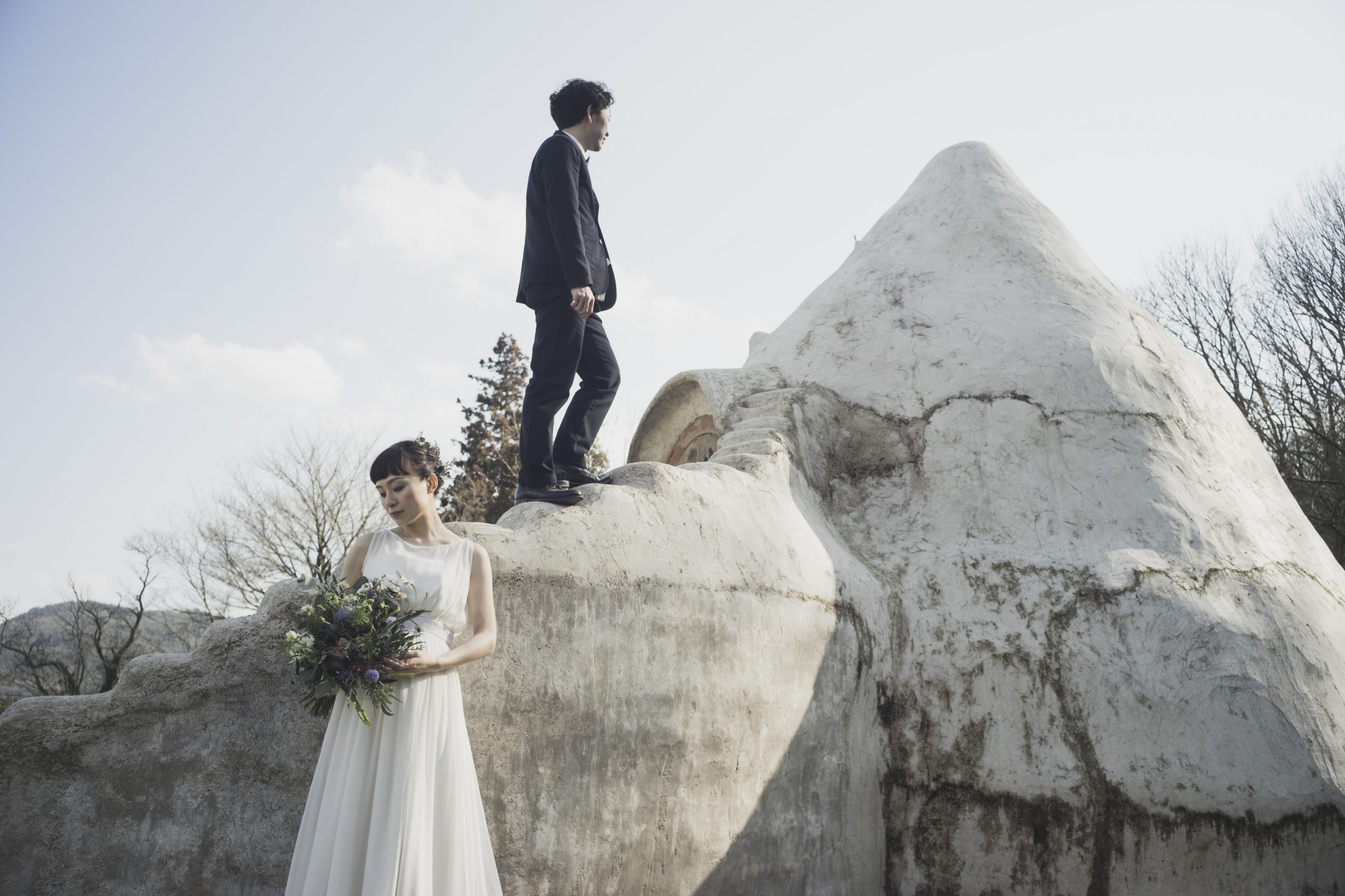 広島カドーレ牧場でのフォトウェディング