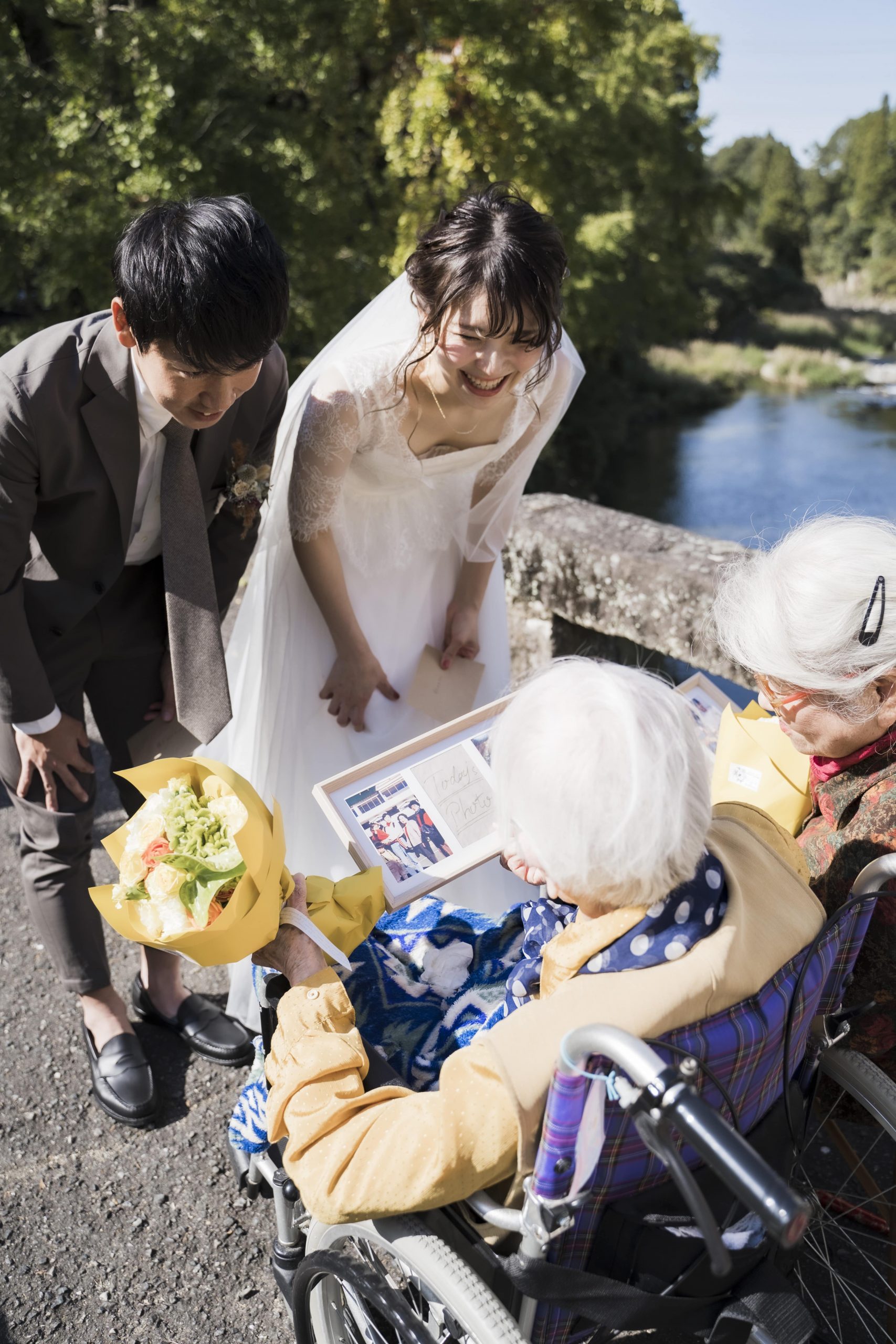 新婦からおばあちゃんへのプレゼント