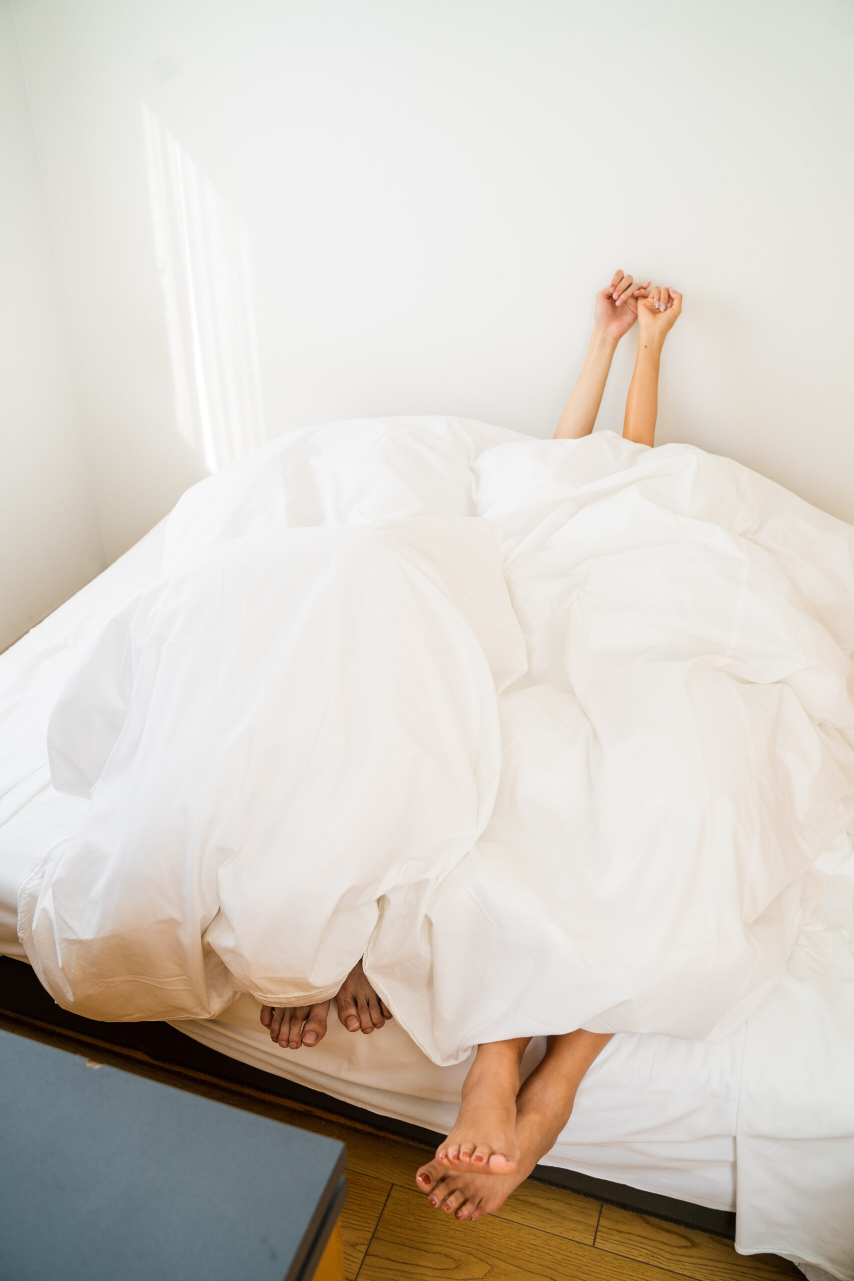 Hotel Flexに宿泊する新郎新婦