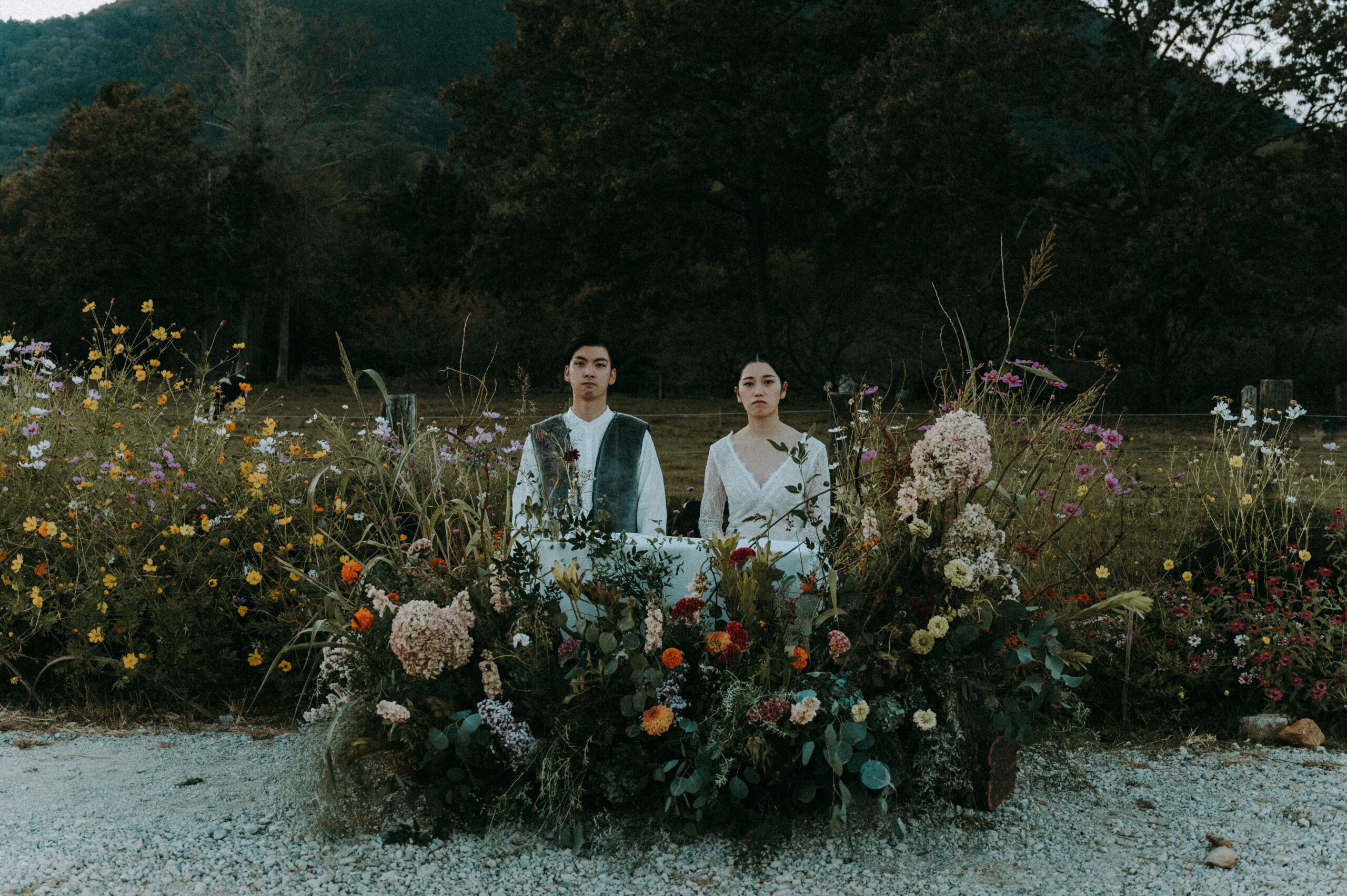 湯来町の自然の中でのオリジナルウェディング