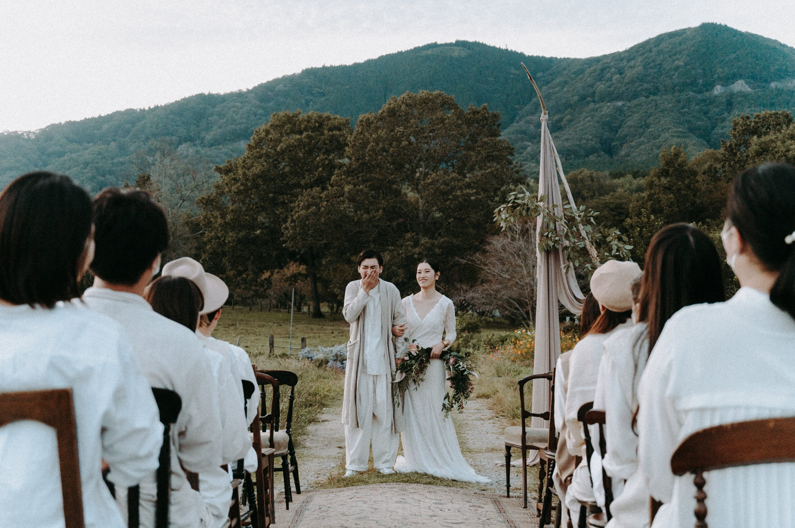 広島の久保ファームでの人前式