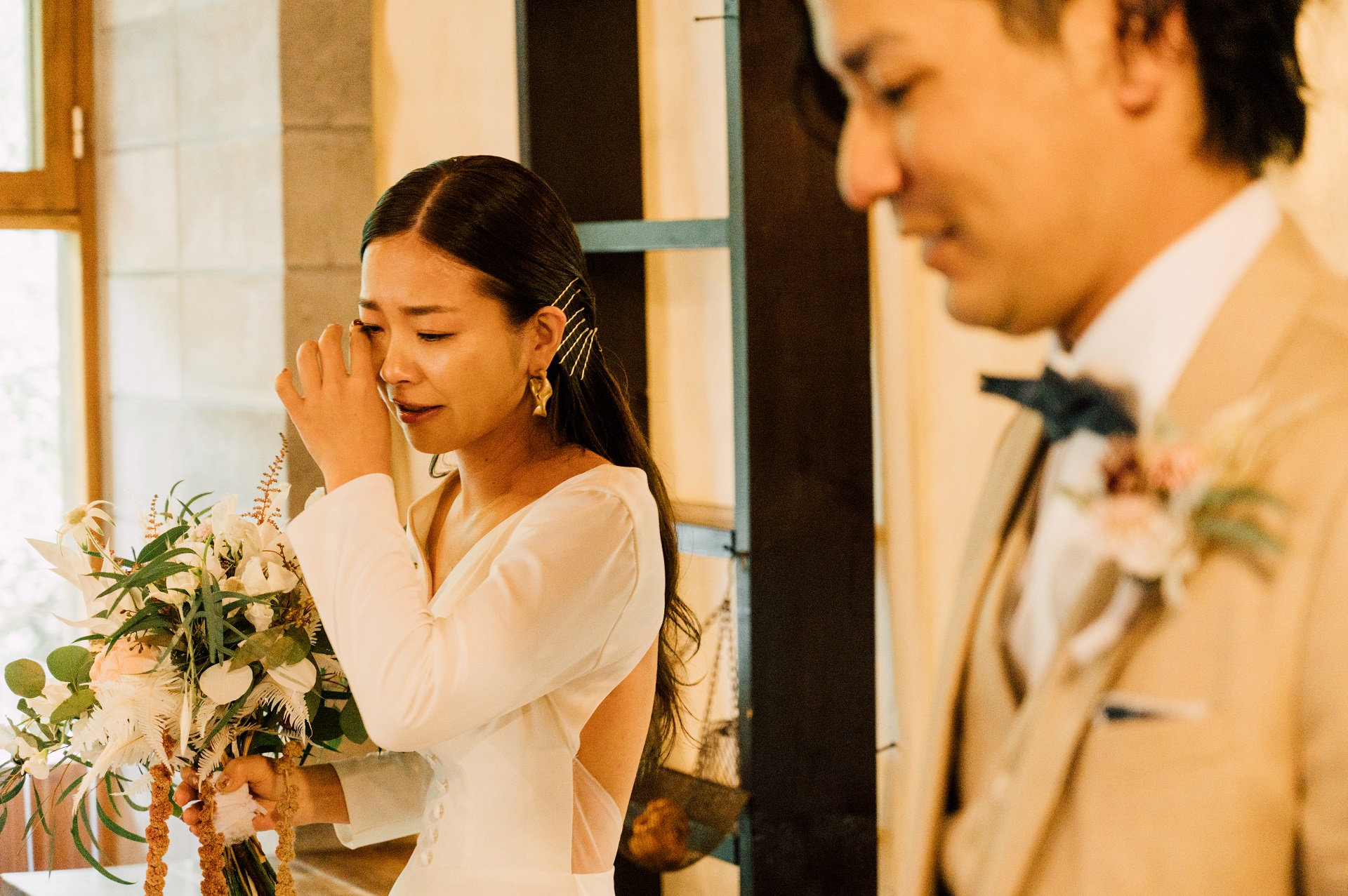沖縄結婚式での花嫁様。