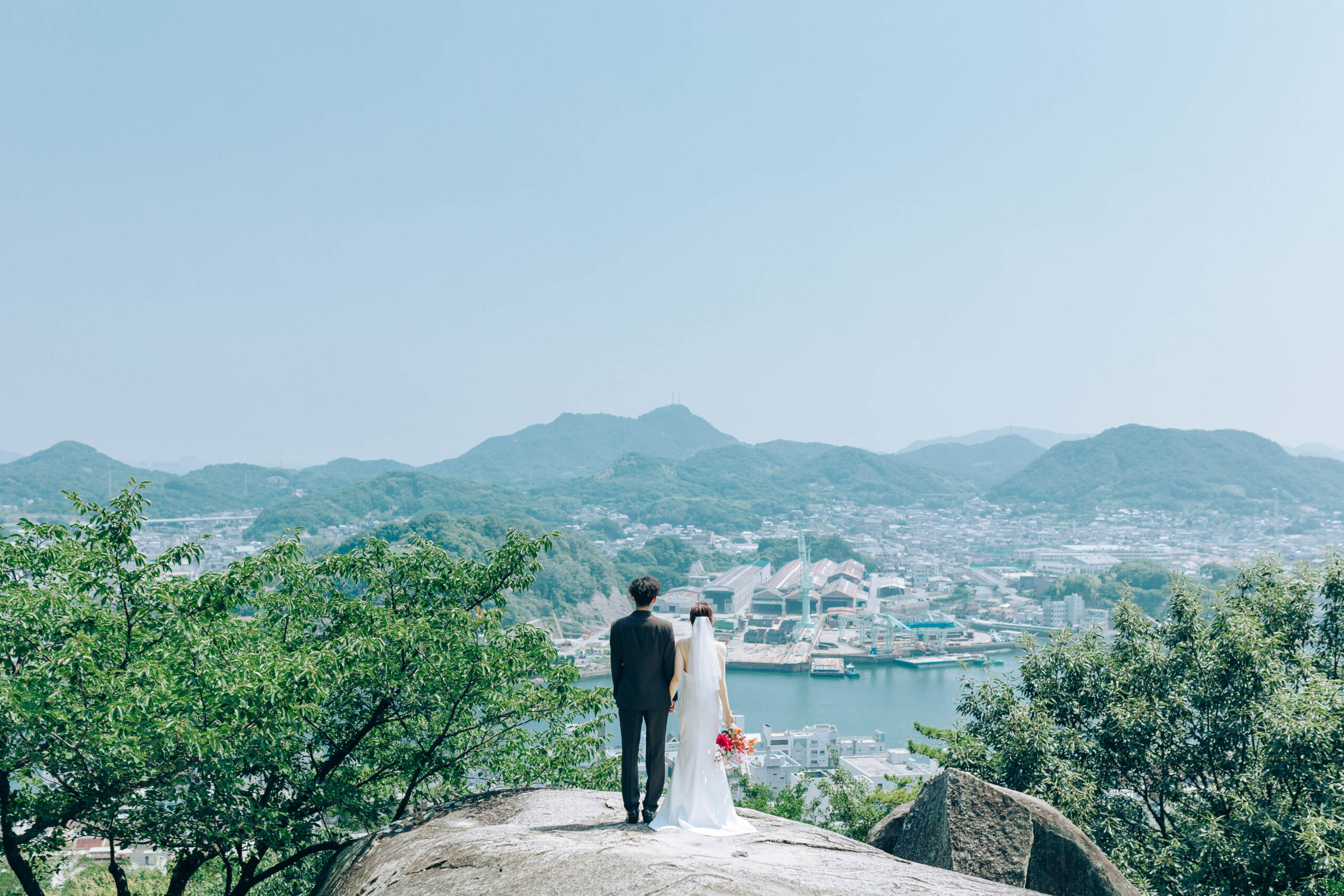 P-style weddingがプロデュースした尾道での前撮り。