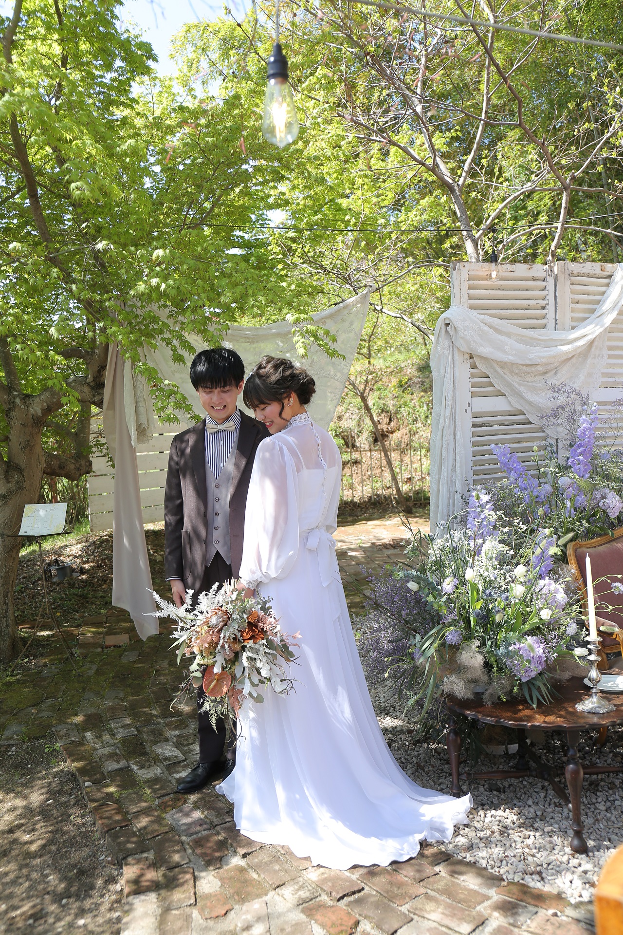オリジナルウェディング前のロケーションフォト。