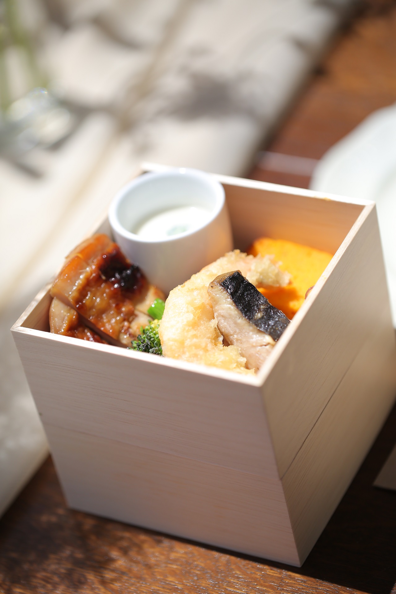 ケータリングシェフの提供するおいしそうな料理。