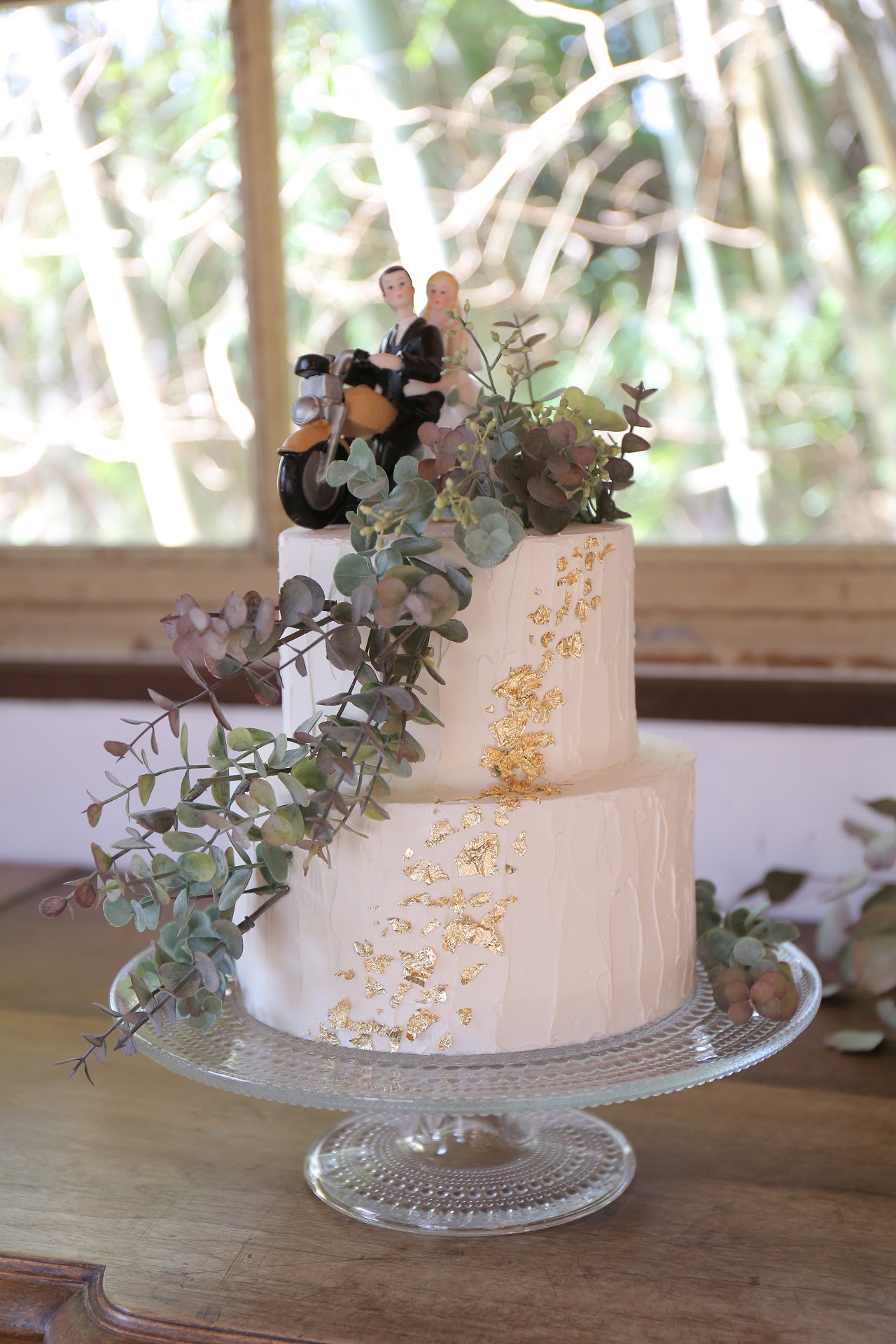 広島オリジナルウェディングでのウェディングケーキ。