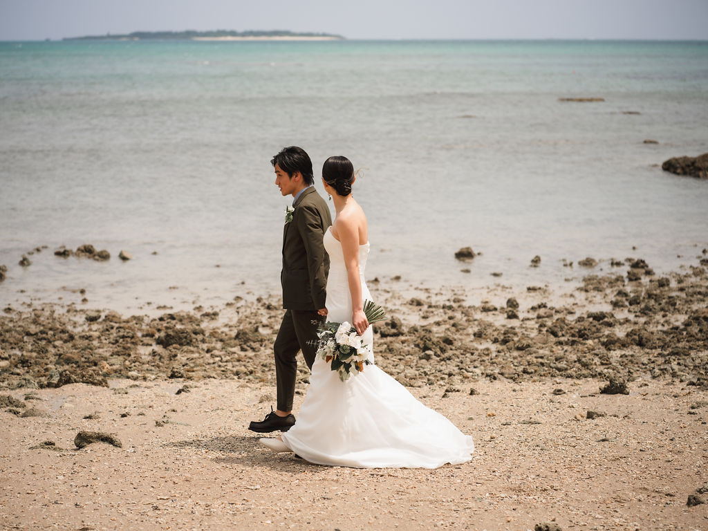 沖縄ビーチでのロケーションフォト。